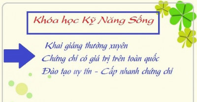 Tuyển sinh lớp bồi dưỡng Phương pháp giáo dục giá trị sống  và kỹ năng sống khóa khai giảng ngày 12/08/2024